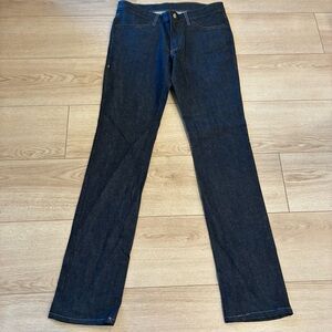 imogene + willie Women's Straight Leg Dark Indigo Jeans